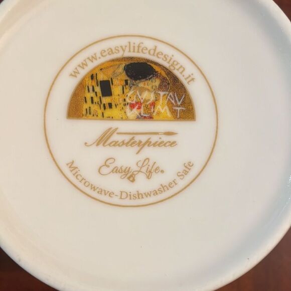 Gustav Klimt The Kiss 1908 Mug Cup 12 oz Easy life Masterpiece - Picture 5 of 8